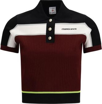 Casablanca Viscose Polo Womens Shirt