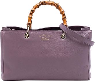 Gucci Pre-owned Gucci Medium Calfskin Bamboo Shopper Satchel Ladies X2K4R42W1BJJZ9Y2
