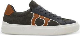 Ferragamo Grey Daytona Sneakers