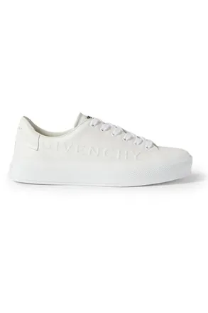 Givenchy Logo-Embossed Leather Sneakers