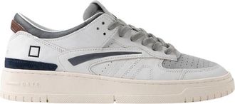 D.A.T.E. Torneo Sneaker - Heren - Sneakers - Veelkleurig - 46 EU - Katoen - Schoenen