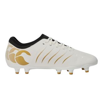 Canterbury Of New Zealand Unisex Adult Phoenix 2.0 Team Firm Ground Rugby Boots (White) - Size UK 9.5