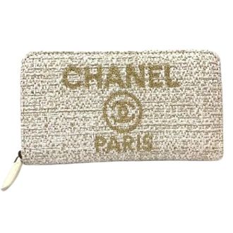 Chanel Pre-owned Wallets, female, White, Size: ONE SIZE Pre-owned Fabric Wallet