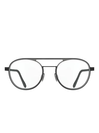 Blackfin Bril met rond montuur - Zwart