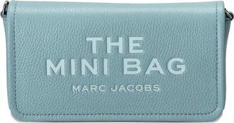 Marc Jacobs The Leather mini crossbodytas - Blauw