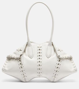 Alexander McQueen Borsa a spalla Manta Medium in pelle
