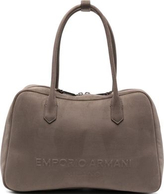 Emporio Armani leren schoudertas