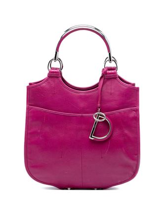 Dior 2008 Medium Leather 61 hobo bag - women - Calf Leather - One Size - Pink
