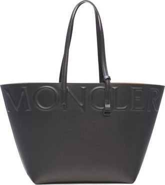 Moncler Very Small Tote Bag in Black at Nordstrom