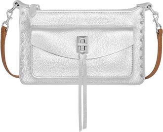 Rebecca Minkoff Darren Mini Top Zip Leather Crossbody