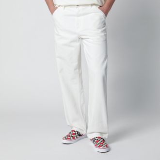 Carhartt Work in Progress Single Knee Pant white