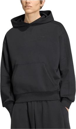 adidas Premium Essentials Hoodie - Heren - Sportshirts - Zwart - L - Katoen - Fitness