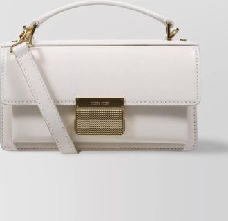Golden Goose na small leather top handle bag