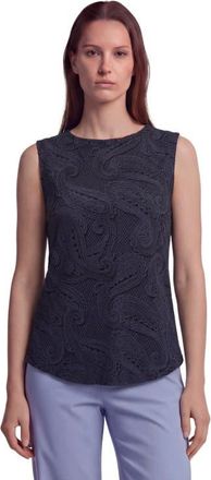 Lords of Harlech Crochet Womens Muscle Tank in Crochet Caviar at Nordstrom, Size Small