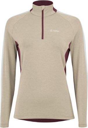 LOEFFLER Midlayer Racing Transtex Fleecepullover f&uuml;r Damen | beige