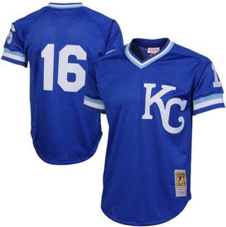 Mitchell & Ness Mens Mitchell & Ness Bo Jackson Kansas City Royals Royal 1989 Authentic Cooperstown Collection Batting Mesh Practice Jersey at Nordstrom, Size Medium