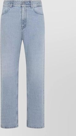 Jil Sander cotton straight-leg jeans