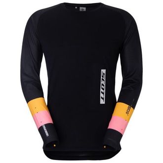 Scott Tee Tuned L/S Velotrikot f&uuml;r Herren | schwarz
