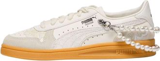 Puma (WMNS) PUMA Indoor Feminine Pack Warm White Vapor Gray PUMA Black 399964-01