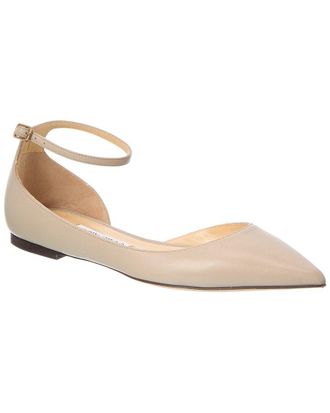 Jimmy Choo London Leather Flat