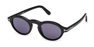 Tom Ford FT1332 ARISTOTELE-02 01V Mens Sunglasses Black Size 48