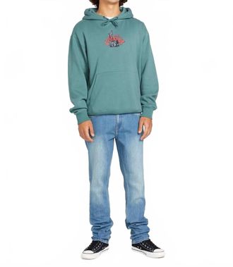 Volcom Vorta Slim Fit Denim Pants In Blue Bird