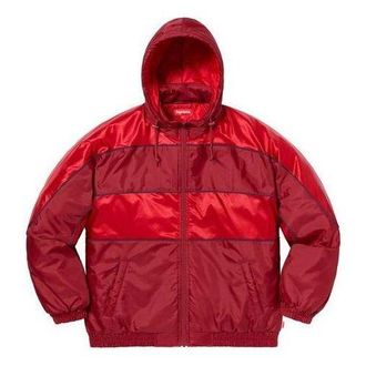 SUPREME Sports Piping Puffy Jacket Red SUP-FW19-467