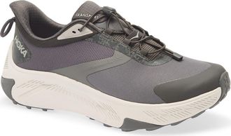 Hoka One One Transport 2 Water Repellent Hiking Sneaker in Gravel /Stucco at Nordstrom, Size 11.5