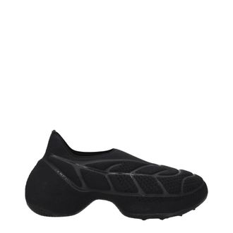 Givenchy Black Fabric Slip-On Mens Loafers