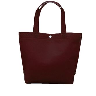 Generic Tote Pouch with Handle, Multi-color Handbag, Reusable Non Woven Fabric Shopping Bag, Large Capacity Grocery Storage Bag(32cm,coffee)