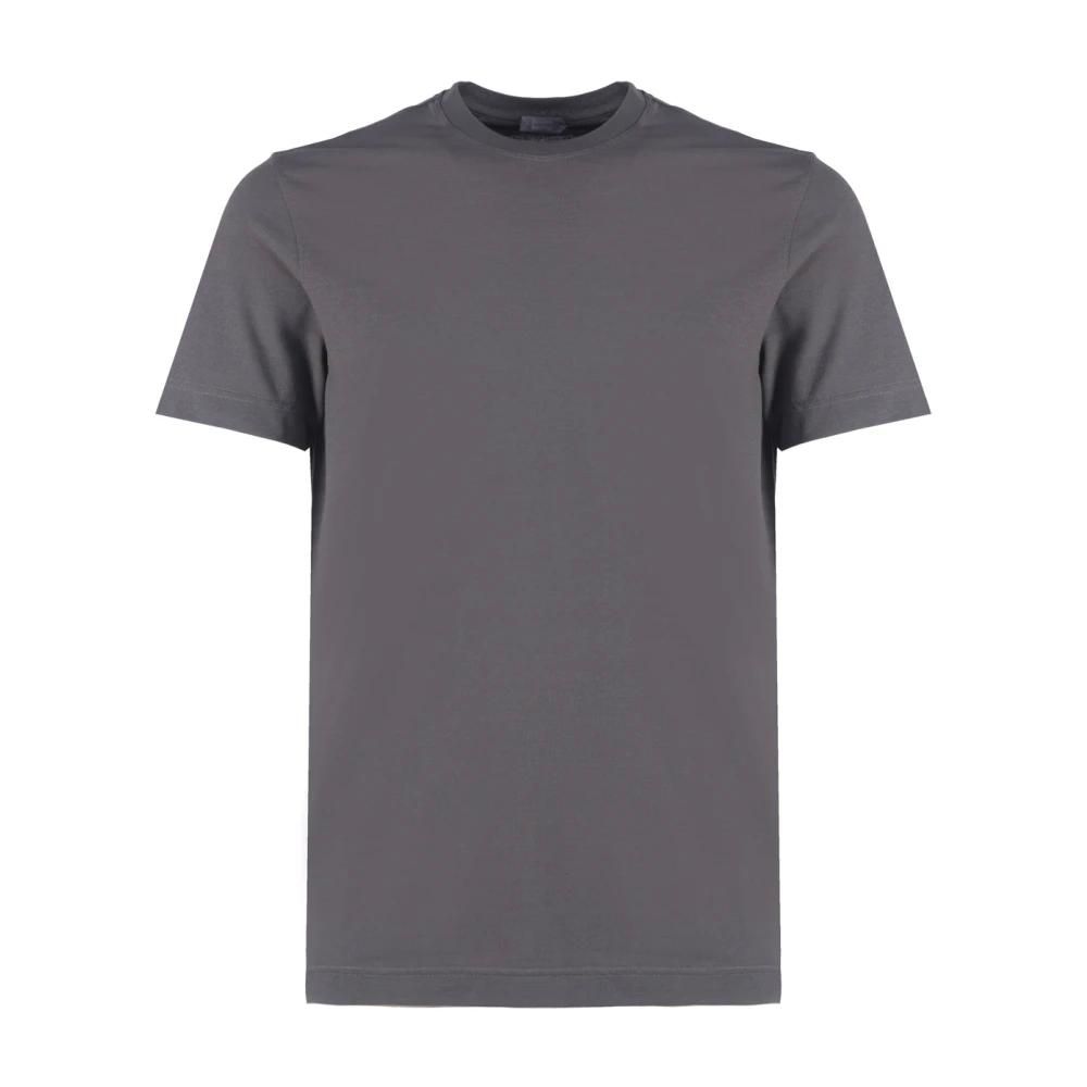 Tシャツ・カットソー ZANONE Men T Shirts 810103Z0290N7027 Grey Zanone T-Shirts, male, Gray, Size: S Grey Cotton T-Shirt