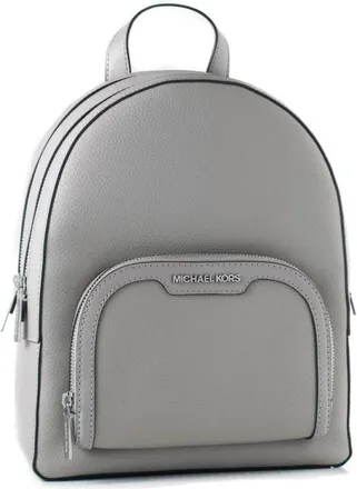 Michael Kors Backpacks, female, Gray, Size: ONE SIZE Leather Backpack