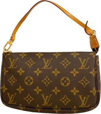 Louis Vuitton Brown Pouch (Pre-Owned)