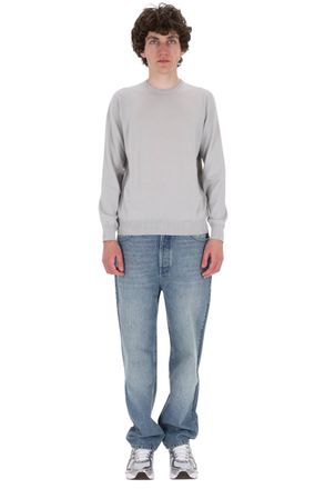 Barba Cotton Crewneck Sweater