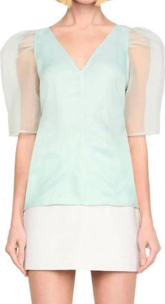 Marie Oliver Addie Blouse In Oasis