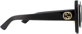 Gucci Womens Sunglasses GG0780S 005 Black Grey - One Size