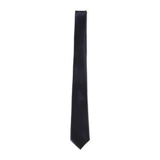 Saint Laurent Silk Satin Tie - male - Saint Laurent - Ties - Blue - ONE SIZE - Accessories