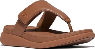 FitFlop F-Mode Go Adjustable Platform Flip Flop in Deep Tan at Nordstrom Rack, Size 10