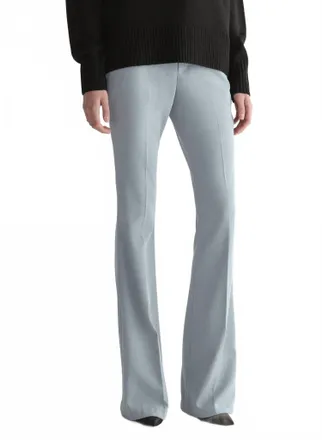 A.L.C. Tailored Wide Leg Trousers In Slate Blue