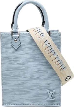 Louis Vuitton Pre-owned Petit Sac Plat - - Pre-owned - Donna - Blu - ONE SIZE