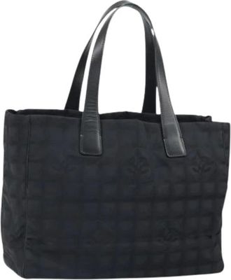 Chanel Pre-owned Tote Bags, female, Black, Size: ONE SIZE Pre-owned Vintage Tote Bag