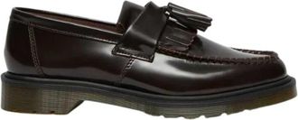Dr. Martens Klassieke Leren Loafers met Kwastje - Heren - Loafers - Rood - 37 EU - Leer - Schoenen
