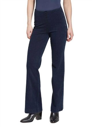 Lyss&eacute; Womens Denim Trouser - Plus In Indigo