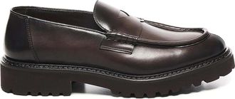 Doucal's Penny Leather Loafer