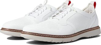 Stacy Adams Synchro Elastic Lace Oxford Mens Shoes White : 10.5 M, Leather/Textile