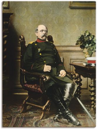 Artland Leinwandbild »Otto von Bismarck« Menschen 1 Stk. tlg. als Leinwandbild, Poster in verschied. Grössen