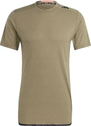 adidas Designed For Training Pro Series Strength T-Shirts Olive Green IL1457