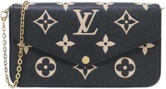 Louis Vuitton Pre-owned Pochette Felicie Monogram Empreinte Schoudertas - Dames - Vintage Schoudertas - Zwart - ONE Size - Leer - Vintage