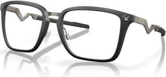 Oakley 54mm Rectangle optical glasses in Black at Nordstrom