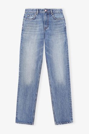 Ganni Blue Swigy Jeans - Size 24W/32L Cotton